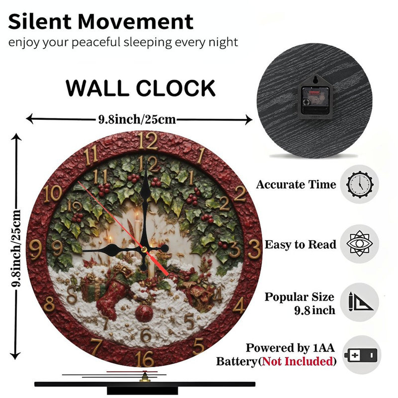 Christmas-clock-candles-and-gifts
