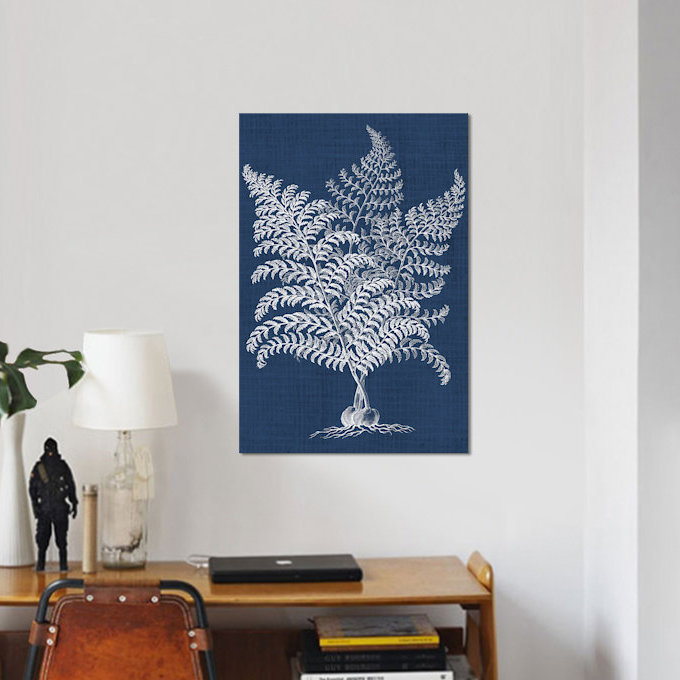 «Foliage Chintz VI» par Vision Studio - Estampe numérique sur châssis, H 26 po x l 18 po x P 1,5 po, Toile tendue