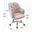 Chaise de travail en velours Exum Home Office-550338391-644187241