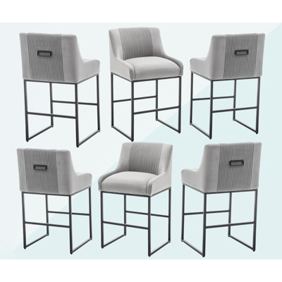 Bechtold Upholstered Counter Stool