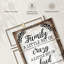«Family Love Quote II», reproduction sur toile-432214440