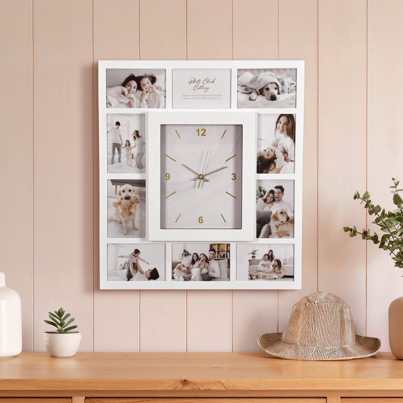  Horloge murale Yamikani, Blanc