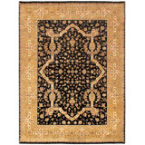 Canvello Tabriz Hand-Knotted Lamb's Wool Area Rug- 8'11" x 11'11"