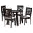 4 - Person Four Leg Dining Set-2138480041