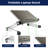 Avery 12" H x 14" W Standing Desk Conversion Unit-22946481