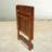 Reddish Brown Folding Bistro Table