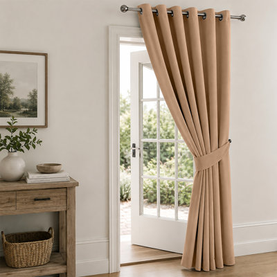 Bernards Blackout French Door Curtain