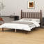 Lit plateforme en bois avec tête de lit en forme de gourde - style rétro + support en lattes de bois-2054540936