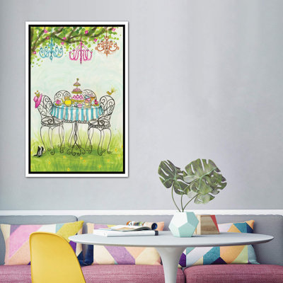 Art de jardin tea party