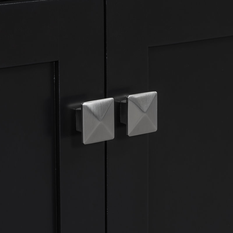 Armoire de salle de bain Woodworth, Noir