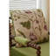 Chaise texturée en tissu jacquard