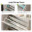 Shoe Cabinet With 2 Flip Drawers, Fluted Shoe Storage Cabinet
