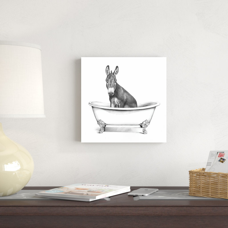 " Clawfoot Critter IV " by Victoria Borges, 12" H x 12" W
