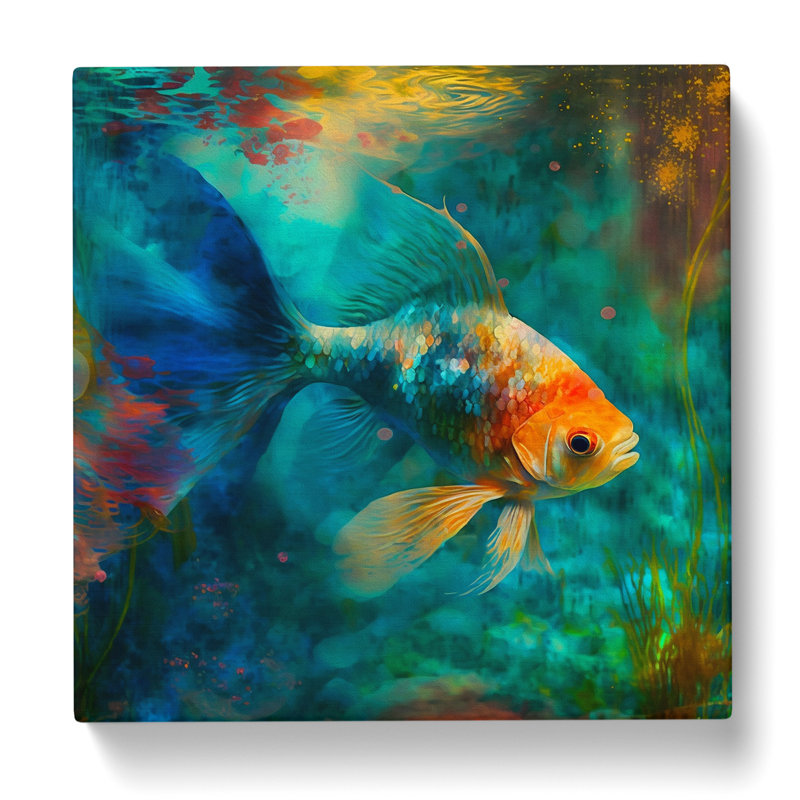 Fish Impressionism No.1 - No Frame Print
