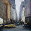 Art mural encadré, "In the City"-1987882154