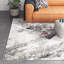 Tapis abstrait gris anthracite / blanc Lemaire-1069488122