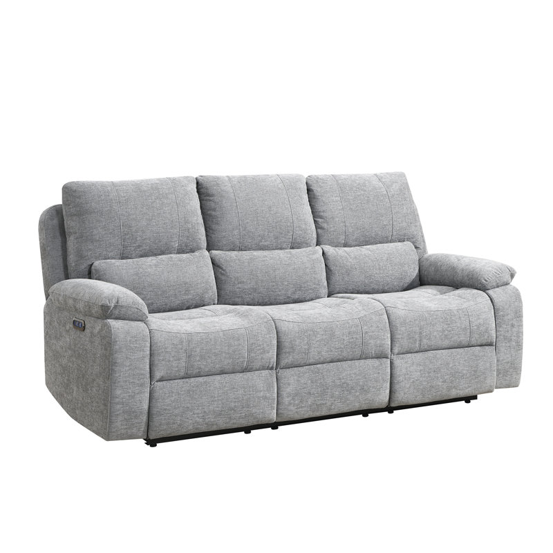 Tation Electric Reclining Suite Fossil 3+1+1, Grey