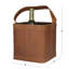 Porte-bouteilles en cuir fait à la main avec 4 bouteilles-62945554-88407955