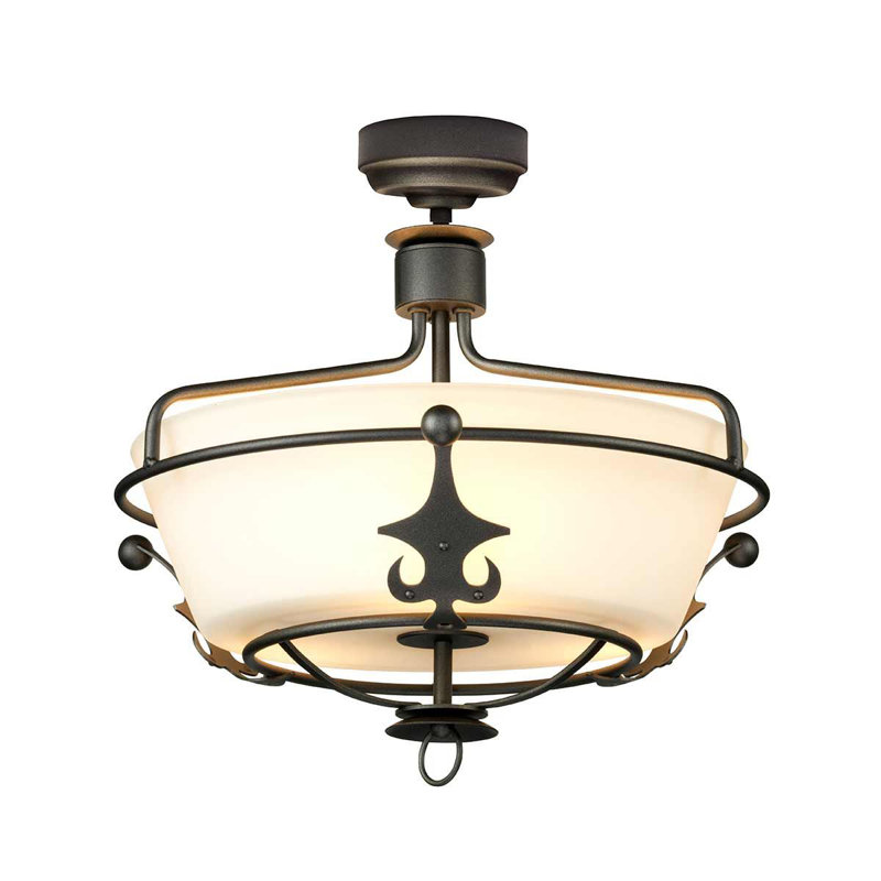 Augill Glass Semi Flush Mount