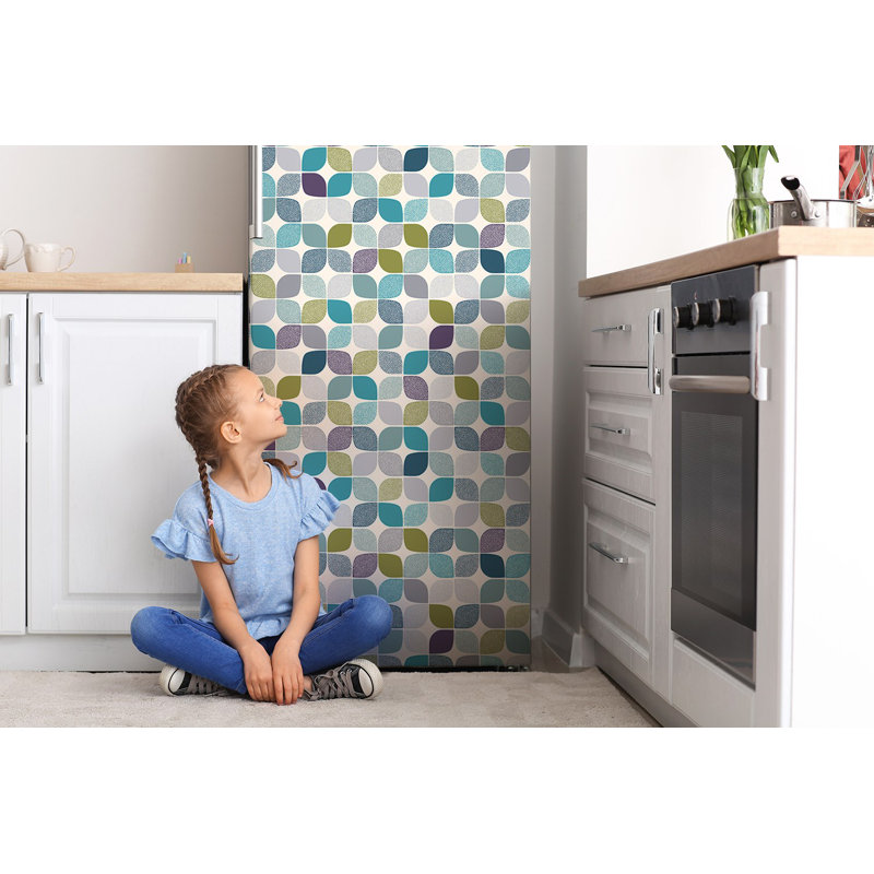 Abstract Door Decal