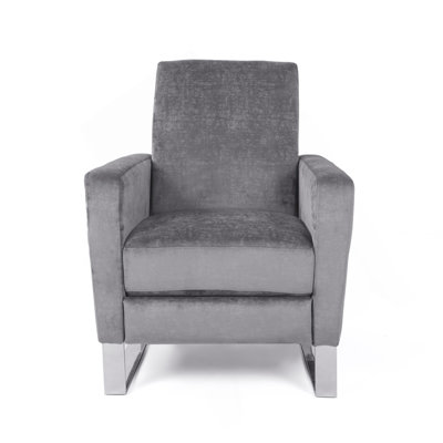 Arvin Push Back High Metal Leg Recliner