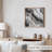 Abstract Gray Marble Geode Pattern XI Modern Unframed Art Print-1247023172