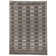 Metro-Velvet Geometric Area Rug in Gray