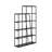 Aires Freestanding Bookcase 5-Tier Display Shelf with Metal Frame-42591400