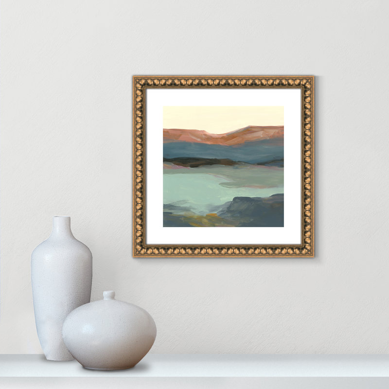 «Euzelia Rolling Bluff» par Carol Robinson - reproduction d'art, Papier dans un cadre photo, H 33,25 po x l 33,25 po