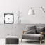 Horloge en métal 16 "Time Frame