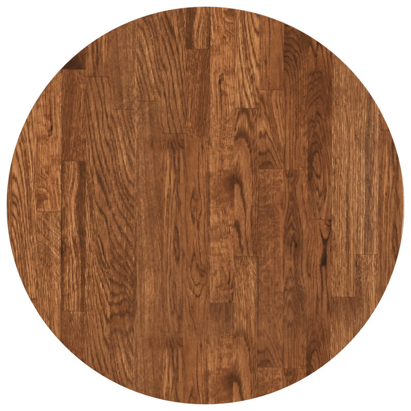 Solid Wood Table Top, 4cm H x 50cm W x 50cm D, Light Brown
