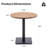 Outdoor Round Patio Bistro Dining Table