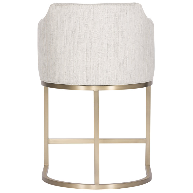 Tabouret de comptoir Make It Yours, Tabouret de bar (siège d'une hauteur de 28 po), Laiton satiné