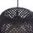 1 - Light Matte Black Geometric Pendant-806224399