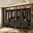 10ft Closet System with Wooden Drawers and Hanging Rods-1958101797