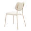 Ensemble de 4 chaises de salle à manger modernes et rembourrées