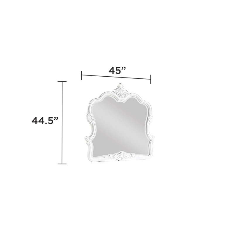 Miroir Lasiya blanc