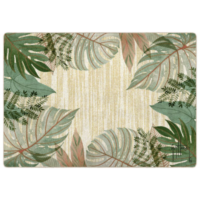 Guy Harvey Tropical Leaves Area Rug