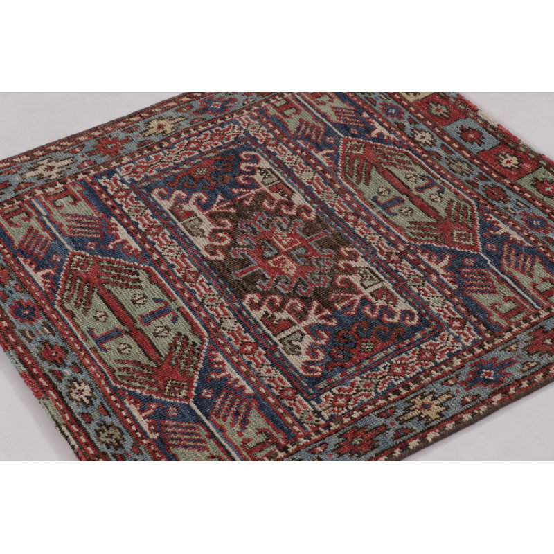 Burano One-of-a-Kind 2'9X2'11 Hand Knotted Area Rug