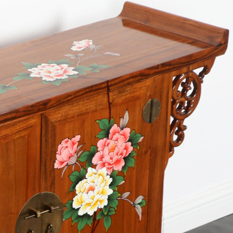 Classic Painted Porch Cabinet