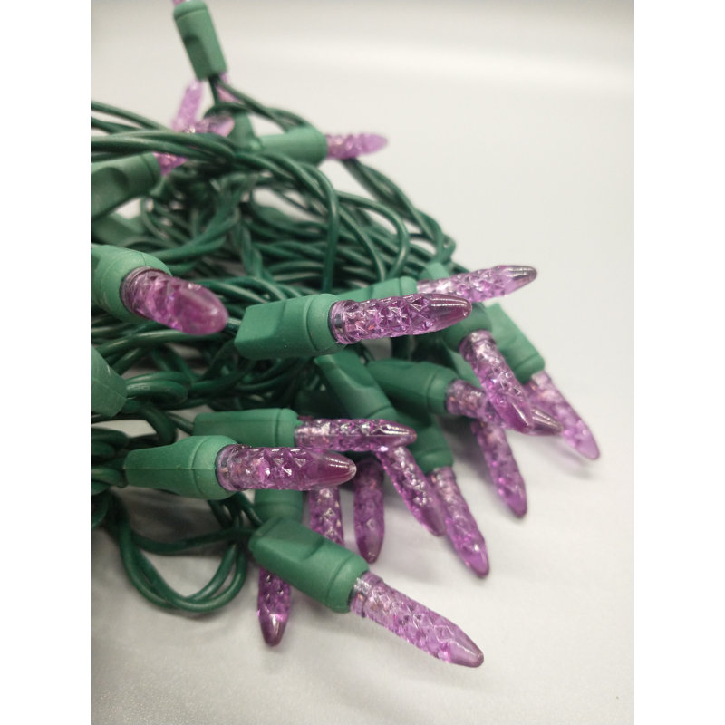 9.5'' LED String Lights, Purple