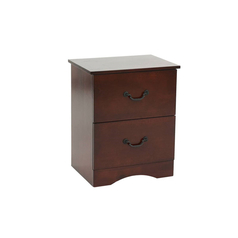 Table de chevet Emmamae, Brun foncé