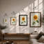 Sunflower Study Botanical - Print-587594986-587594977