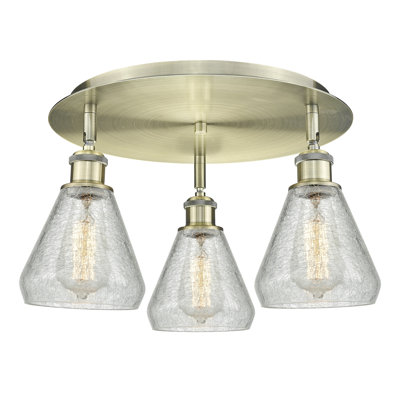 Beaonca Glass Flush Mount
