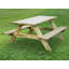 Duxbury Rectangular Outdoor Picnic Table , 150cm cm W 160cm cm D