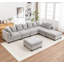 Canapé modulaire en L 7 pièces Bennett-218008408