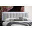 Lit double tapissier 1Pc avec DEL-123985517