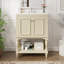 Meuble-lavabo de luxe moderne de 24 pouces avec lavabo et armoire de rangement en céramique | Idée de cadeau-1217298221-1217298222