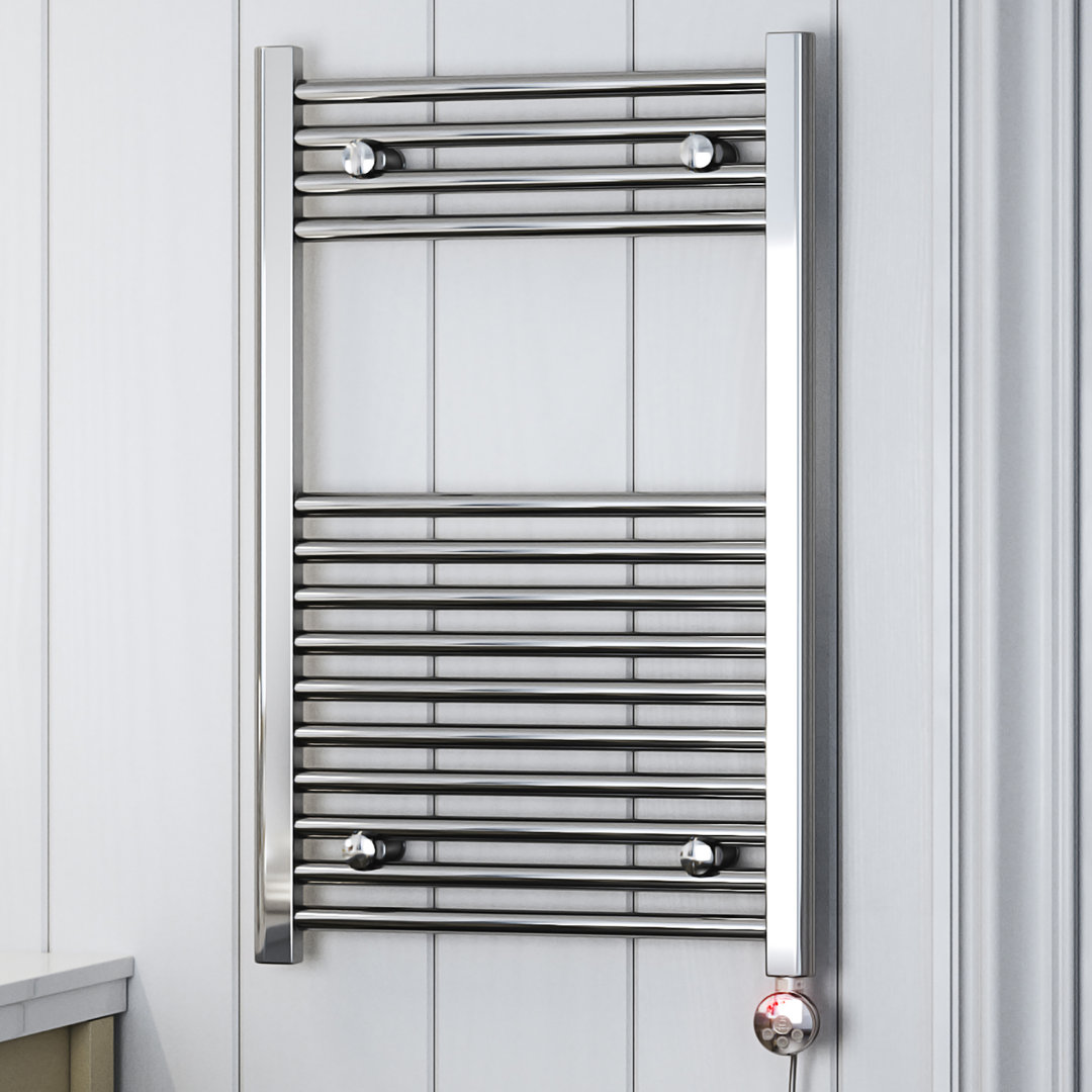 Terma Leo E Electric Towel Rail - Chrome - 800 x 500mm - Variable Temperature - Image 3