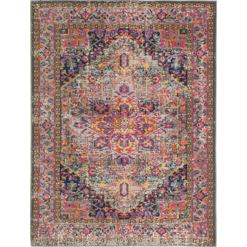 Lauretta Oriental Area Rug, Rectangle 110 x 171cm